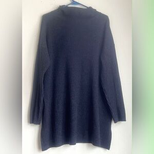 Eileen Fisher Ribbed Turtleneck Sweater